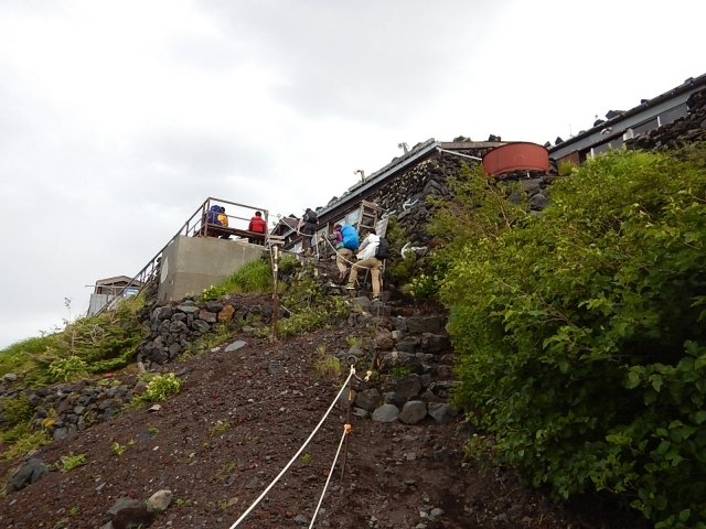 富士山登山の携帯食　費用